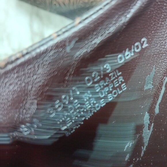 FRANCO SARTO Women's Brown Leather Clogs Mules Slip-on Western Cowboy Boot  Sz.8 - Picture 8 of 9